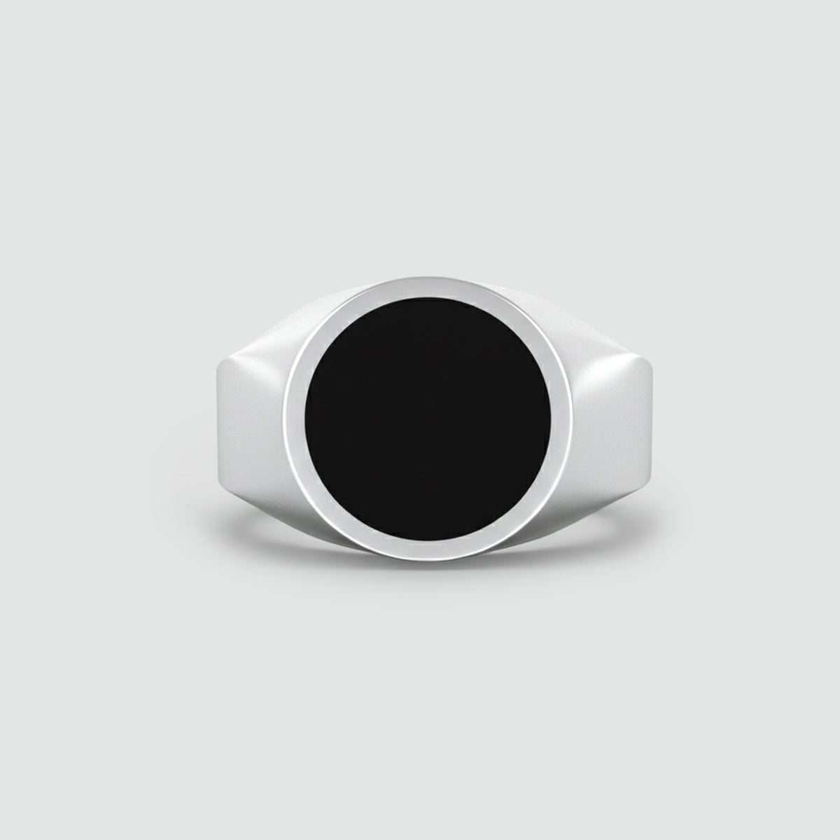 Adil – Black Onyx Signet Ring 13mm