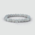 Abyad - White Beaded Bracelet 8mm