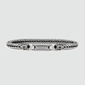 Adam - Sterling Silver Braided Bracelet 5mm