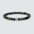 Ahgdar - Green Beaded Bracelet 6mm