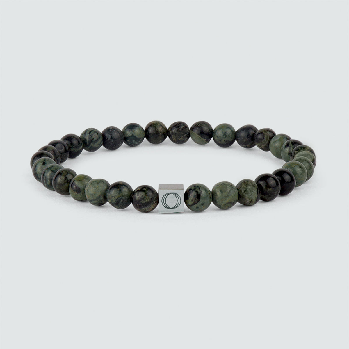 Ahgdar - Green Beaded Bracelet 6mm
