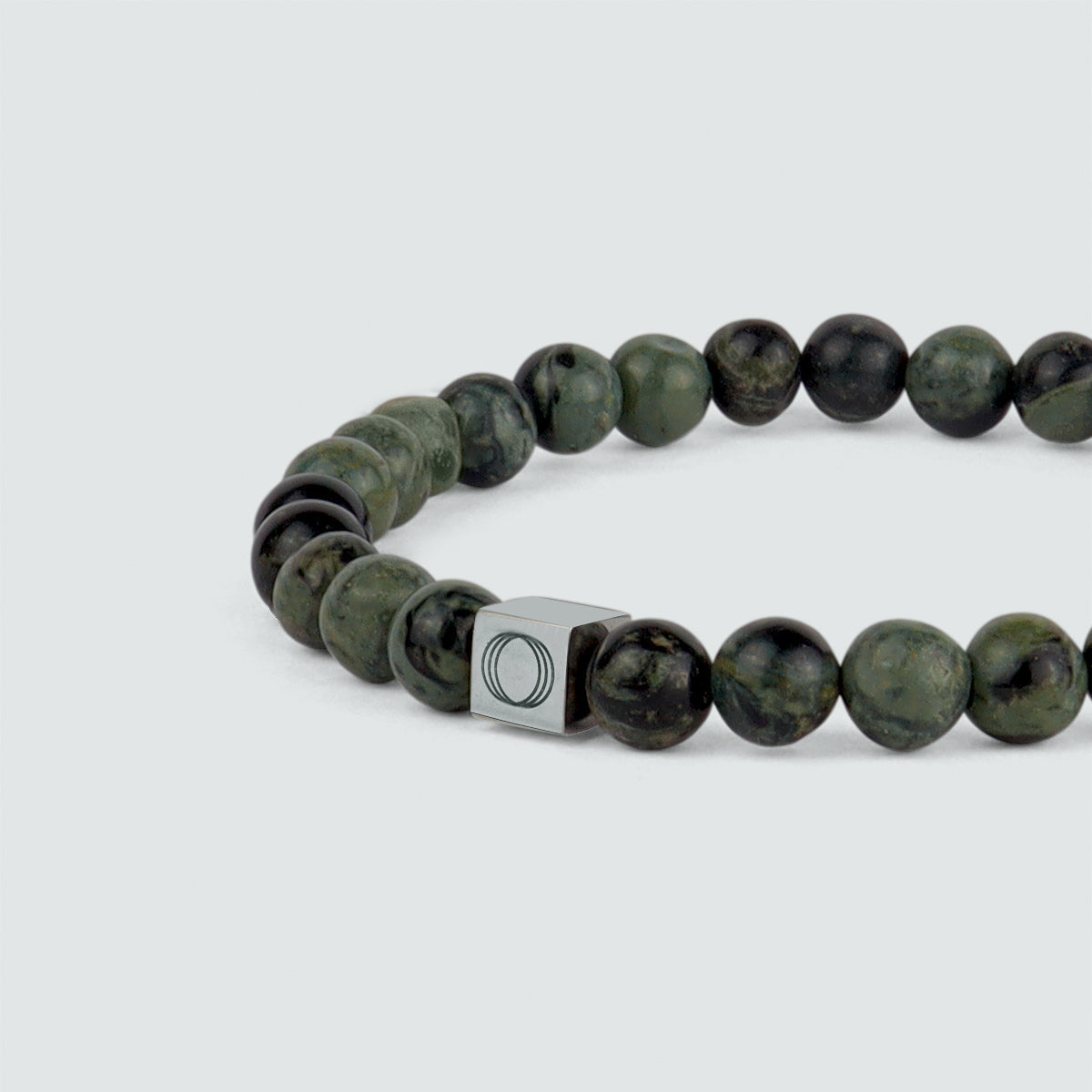 Ahgdar - Green Beaded Bracelet 6mm