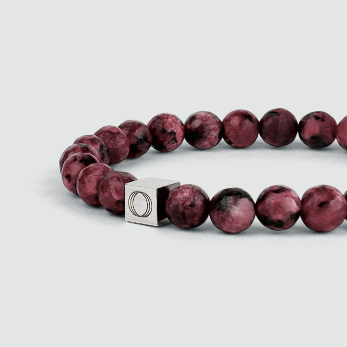 Ahmar - Red Beaded Bracelet 8mm