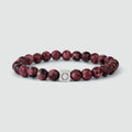 Ahmar - Red Beaded Bracelet 8mm