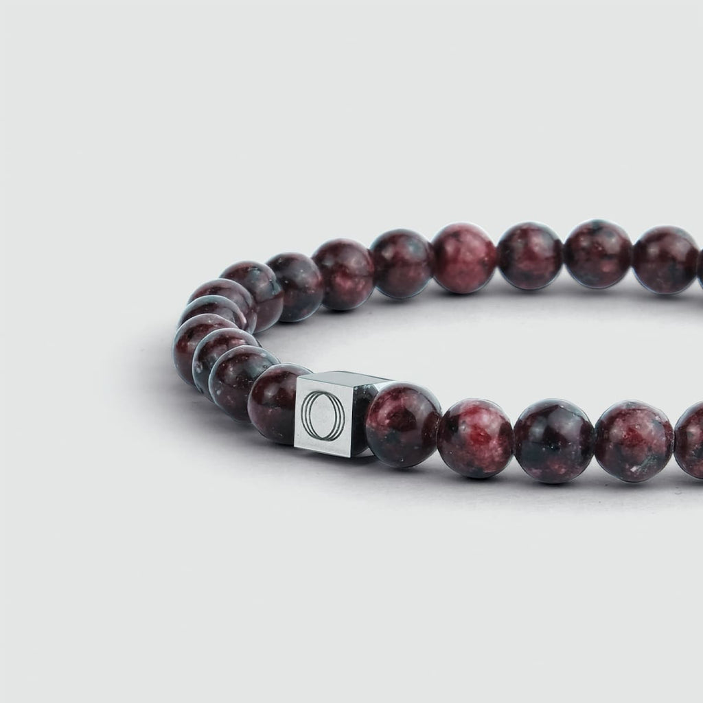Ahmar - Red Beaded Bracelet 6mm