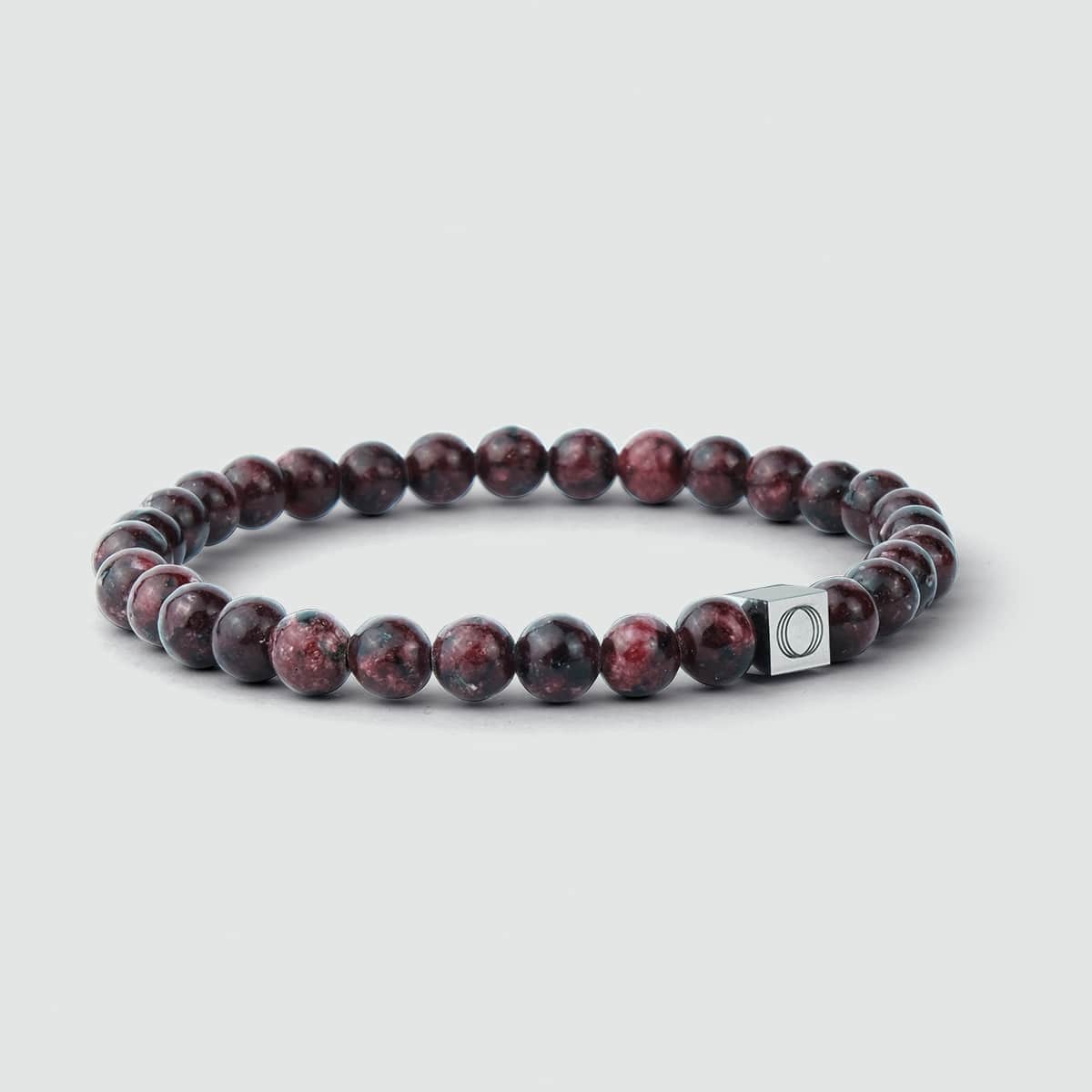 Ahmar - Red Beaded Bracelet 6mm
