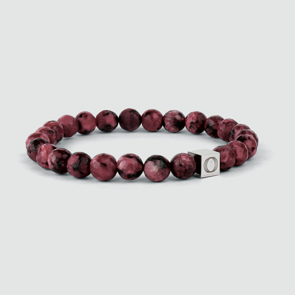 Ahmar - Red Beaded Bracelet 8mm