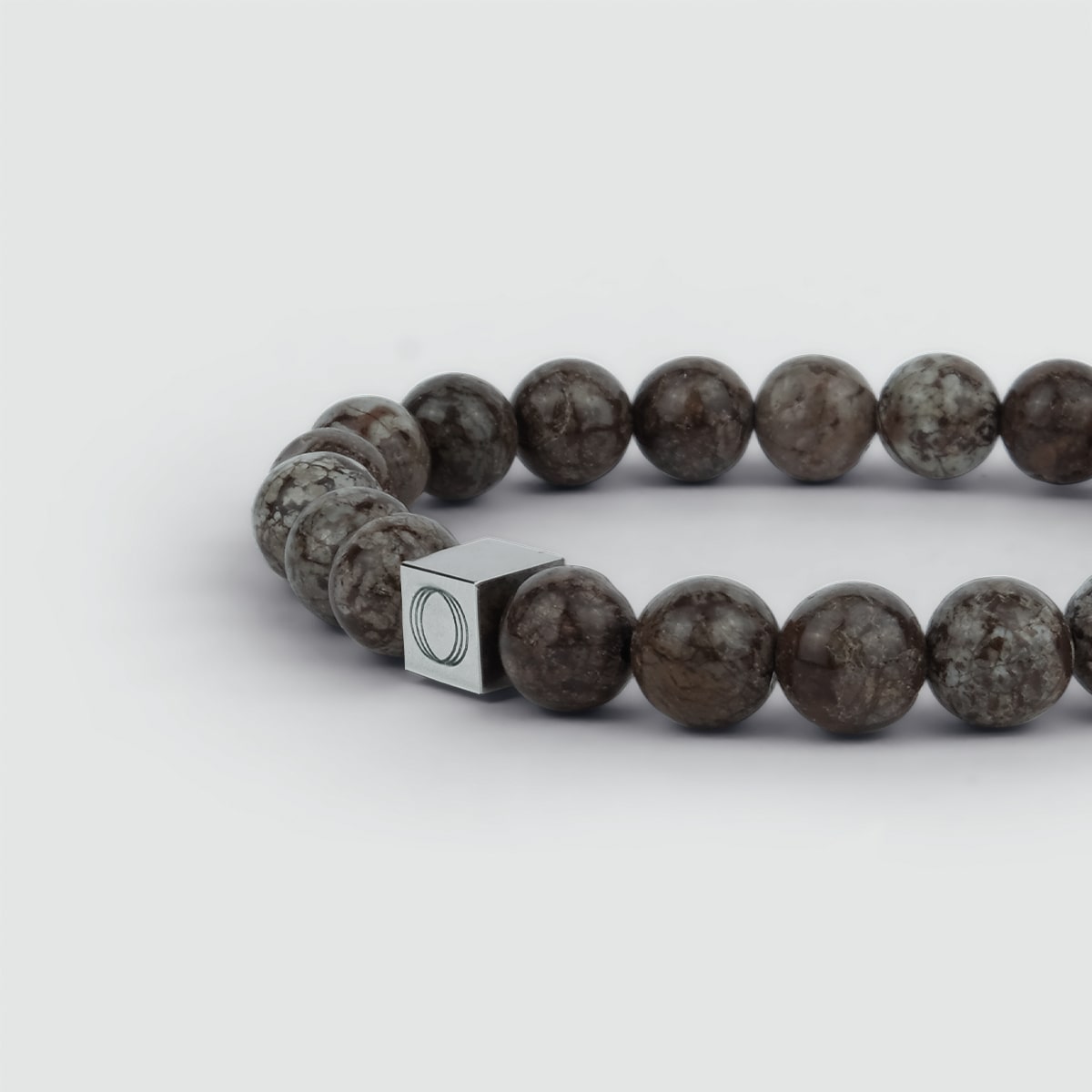 Albuna - Brown Beaded Bracelet 8mm