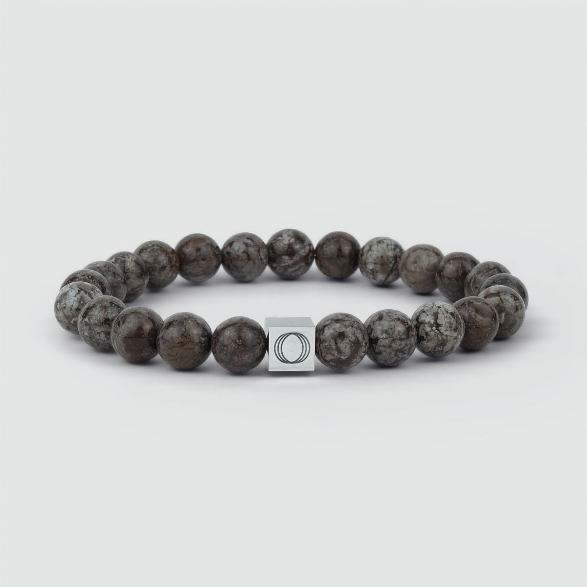 Albuna - Brown Beaded Bracelet 8mm