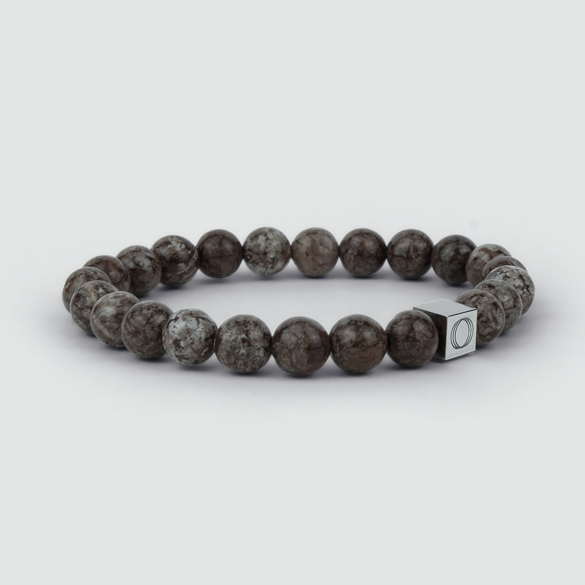 Albuna - Brown Beaded Bracelet 8mm