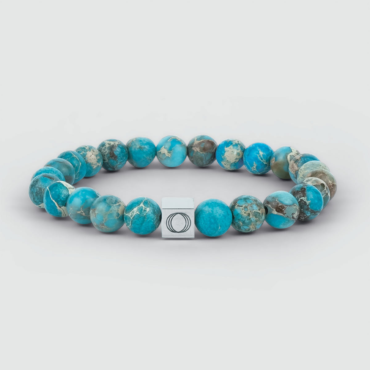 Alfiruz - Turquoise Beaded Bracelet 8mm