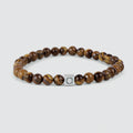 Alnamr - Tiger Eye Beaded Bracelet 6mm