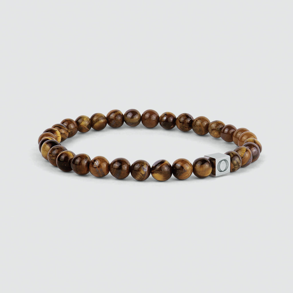 Alnamr - Tiger Eye Beaded Bracelet 6mm