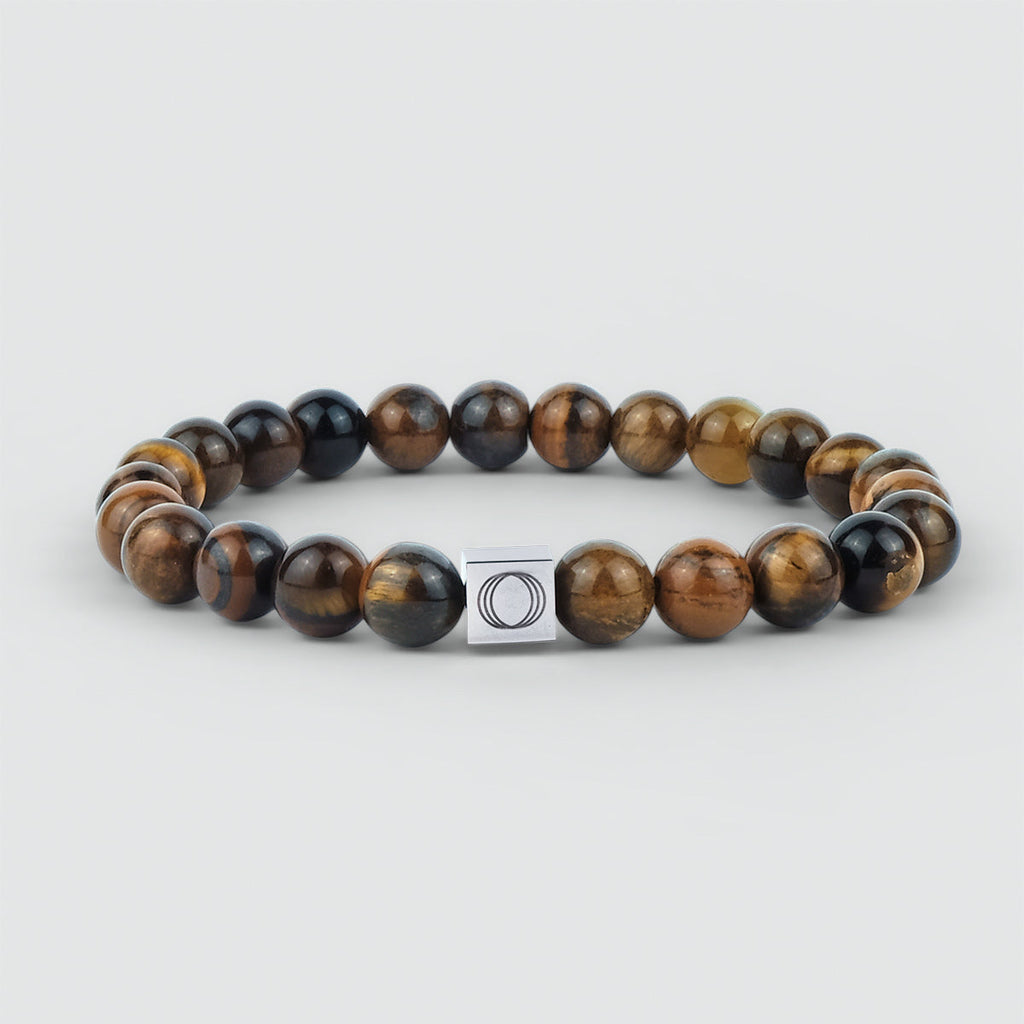 Alnamr - Tiger Eye Beaded Bracelet 8mm