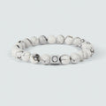 Alrukham - White Beaded Bracelet 8mm