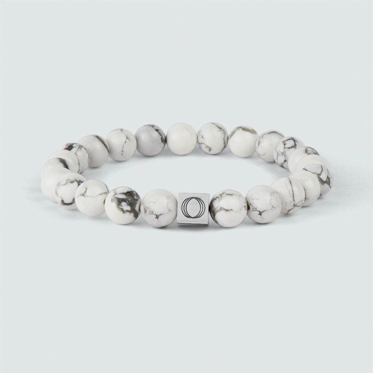 Alrukham - White Beaded Bracelet 8mm