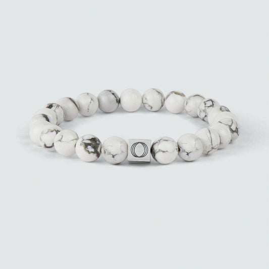 Alrukham - White Beaded Bracelet 8mm