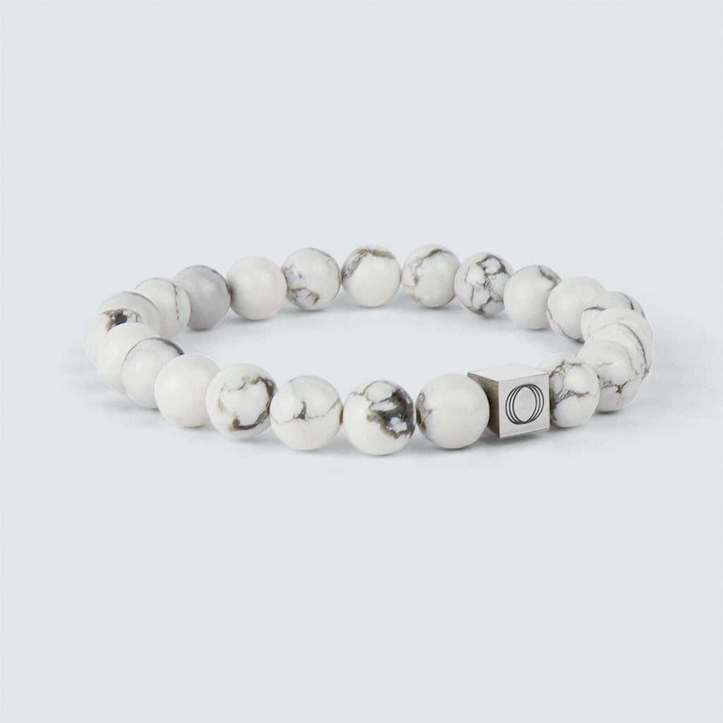 Alrukham - White Beaded Bracelet 8mm