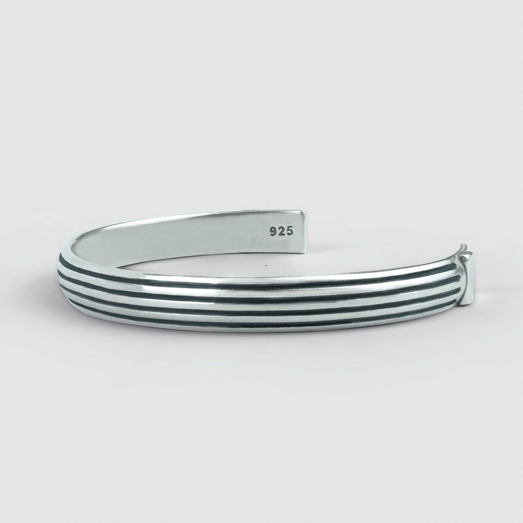 Arkan - Sterling Silver Bangle Bracelet 8mm