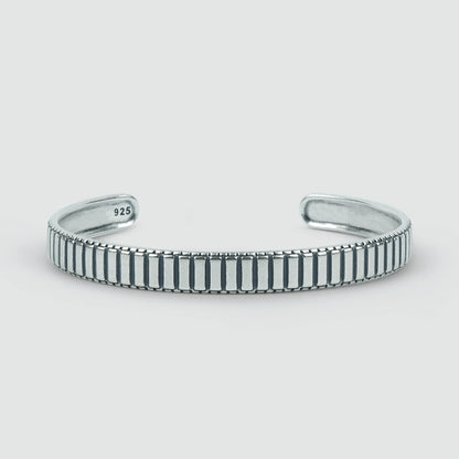 Kenan - Sterling Silver Bangle Bracelet 7mm