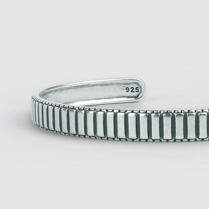 Kenan - Sterling Silver Bangle Bracelet 7mm