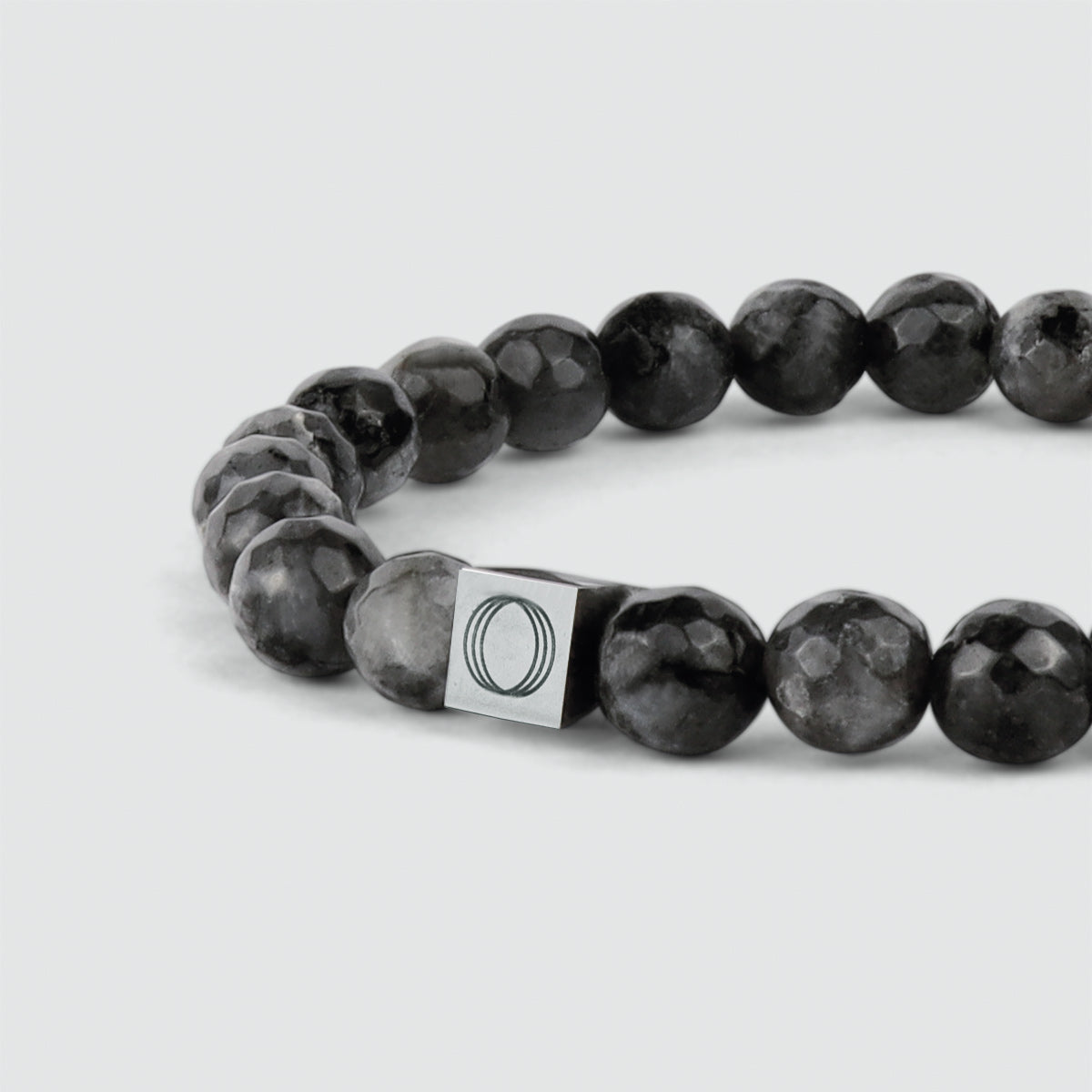 Aswad - Black Beaded Bracelet 8mm
