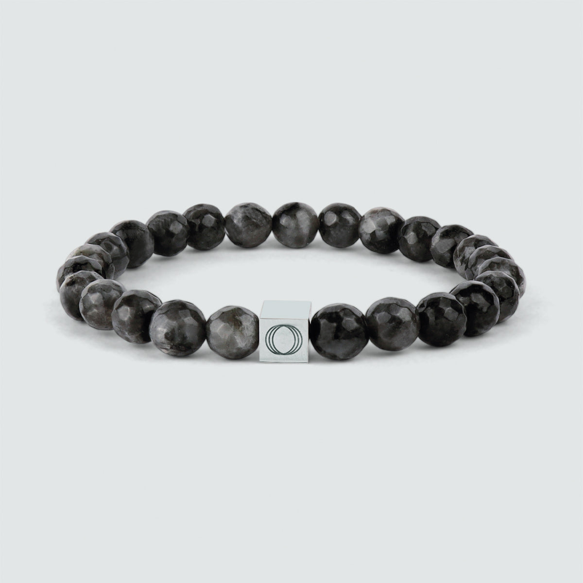Aswad - Black Beaded Bracelet 8mm