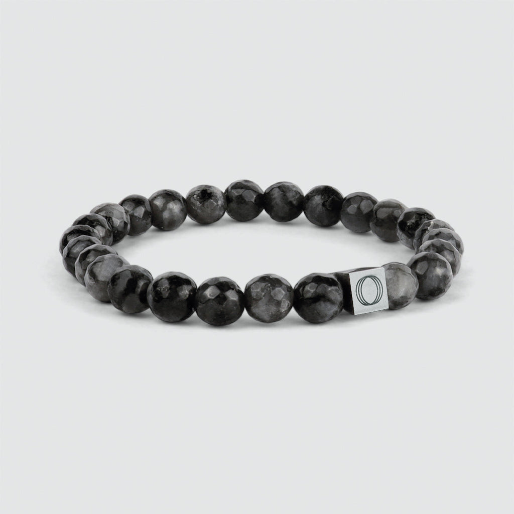 Aswad - Black Beaded Bracelet 8mm