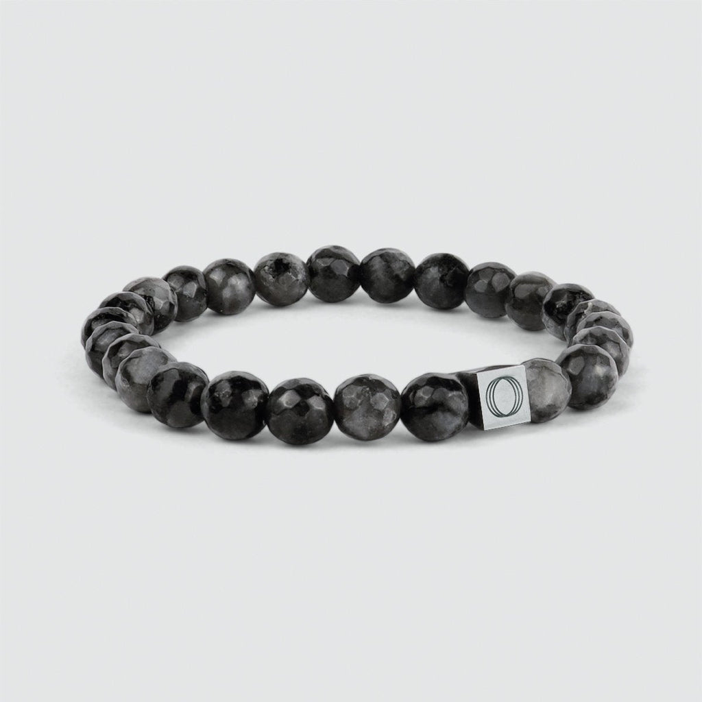 Aswad - Black Beaded Bracelet 6mm