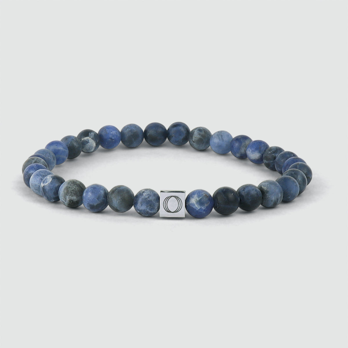 Azraq - Blue Beaded Bracelet 6mm