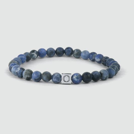 Azraq - Blue Beaded Bracelet 6mm