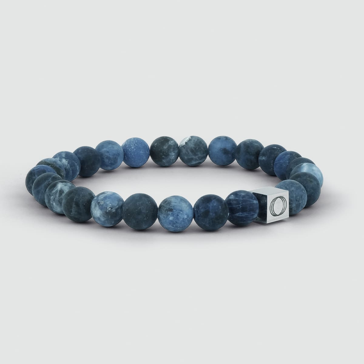 Azraq - Blue Beaded Bracelet 8mm