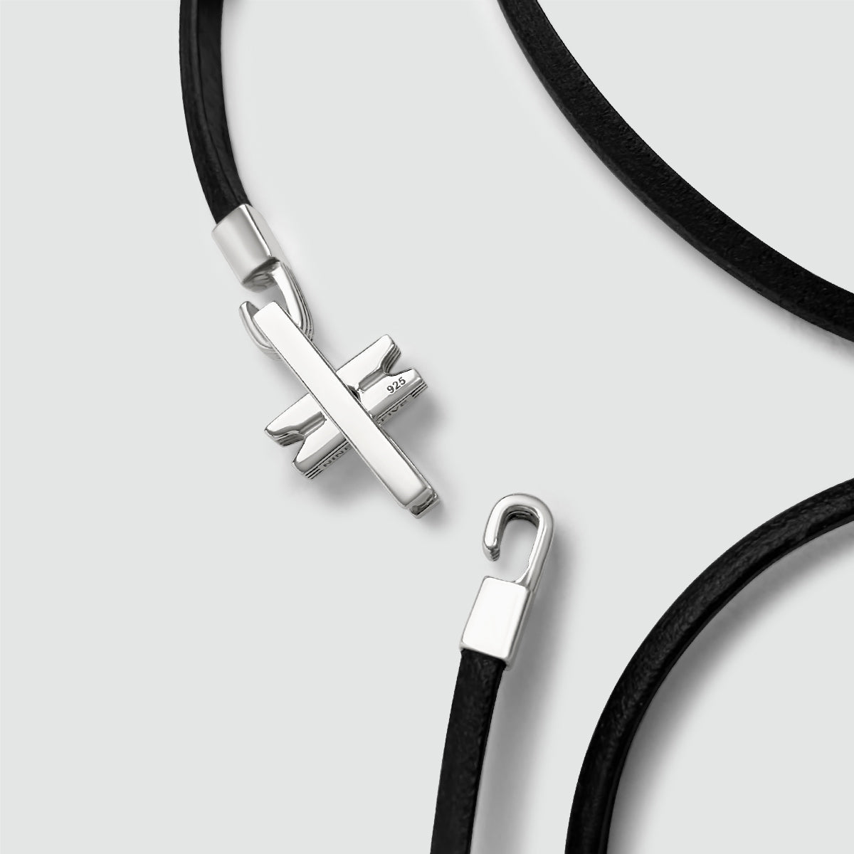 Rami - Genuine Black Leather Bracelet 5mm