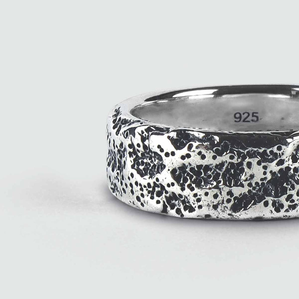 Tarif - Unique Sterling Silver Ring 7mm