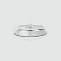 Tamir - Matt Silver Ring 6mm