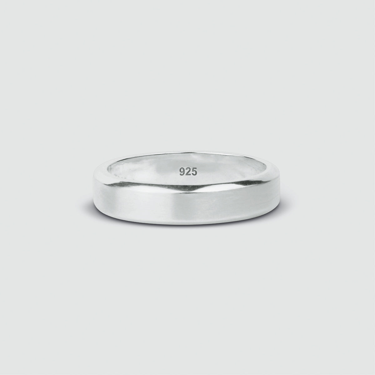 Tamir - Matt Silver Ring 6mm