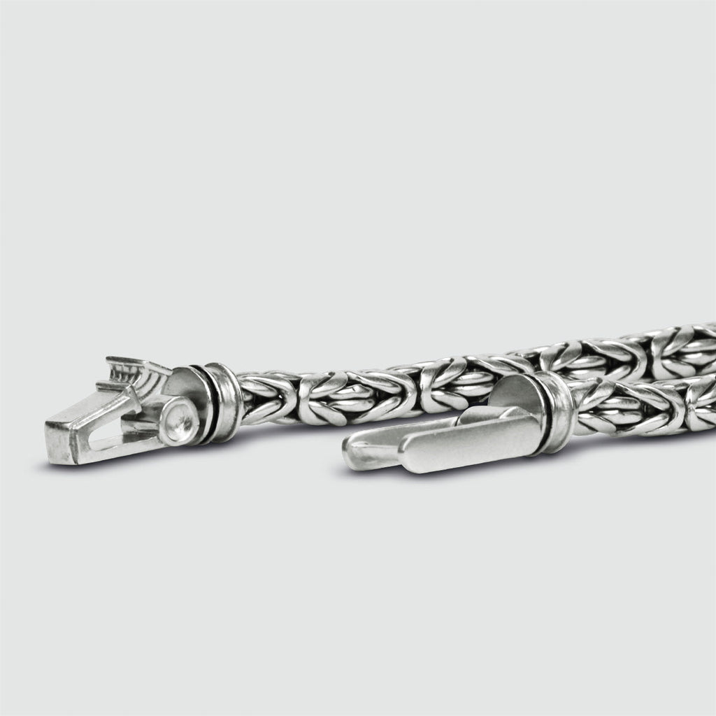 Turath - Sterling Silver Byzantine Kings Bracelet 5mm