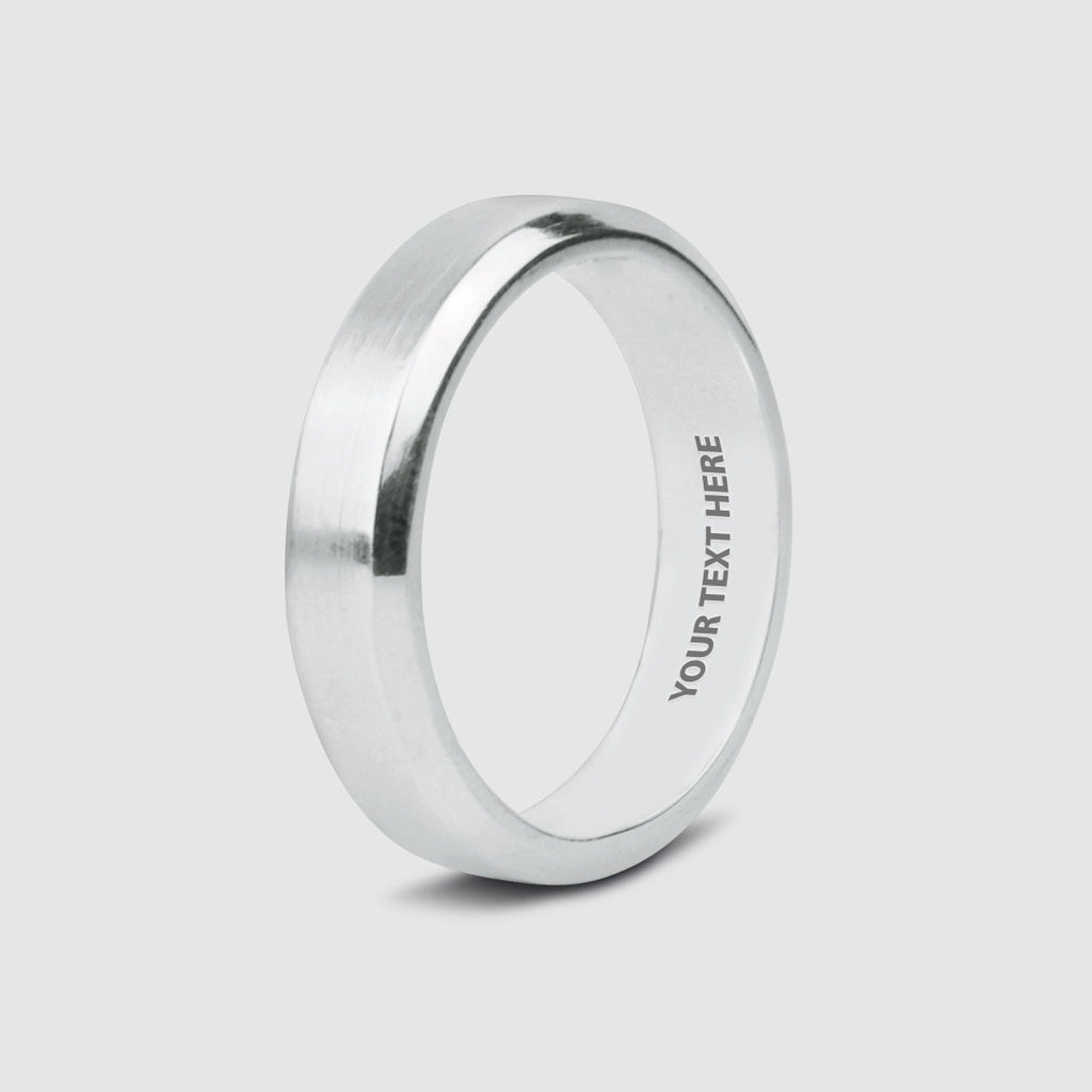 Tamir - Matt Silver Ring 6mm