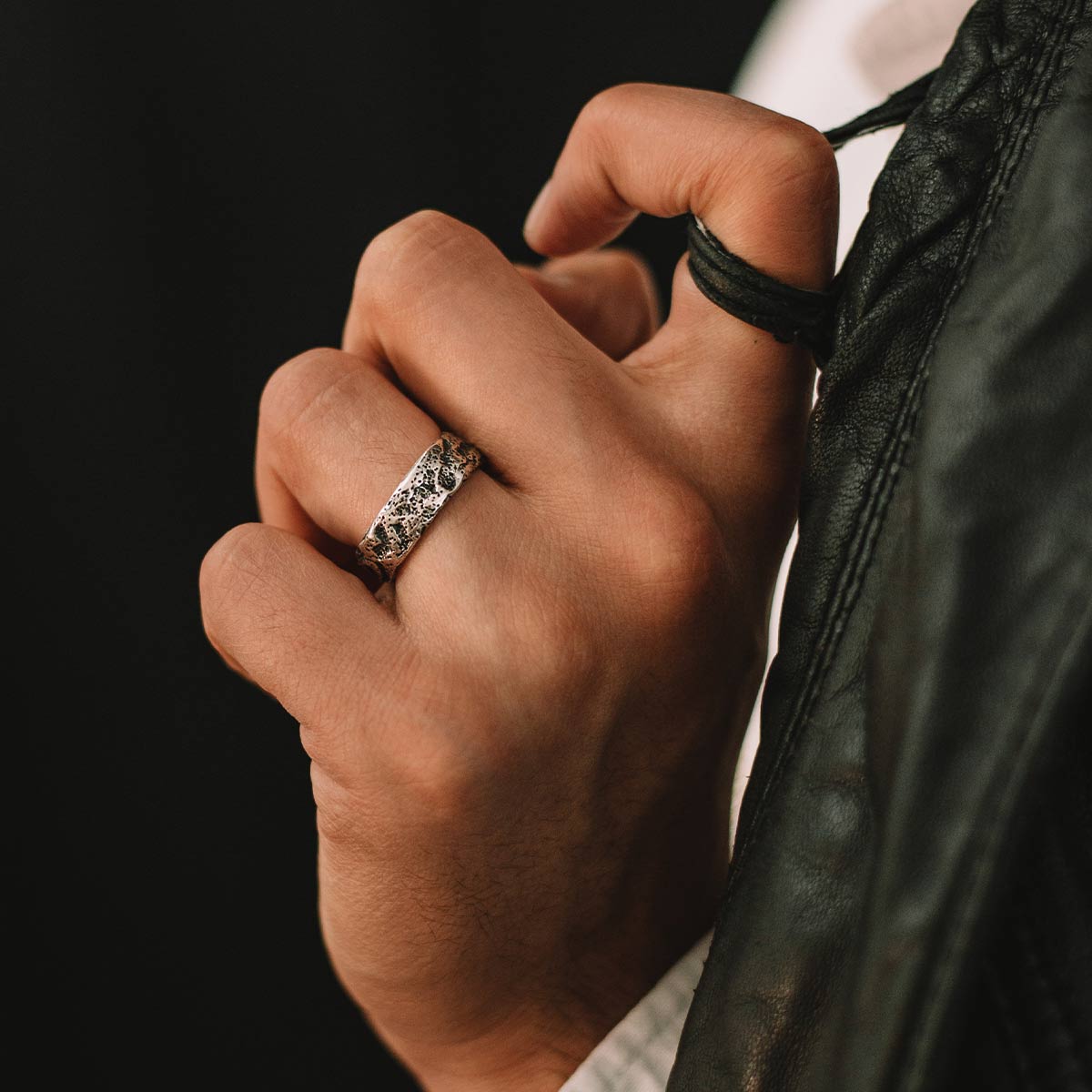 Tarif - Unique Sterling Silver Ring 7mm