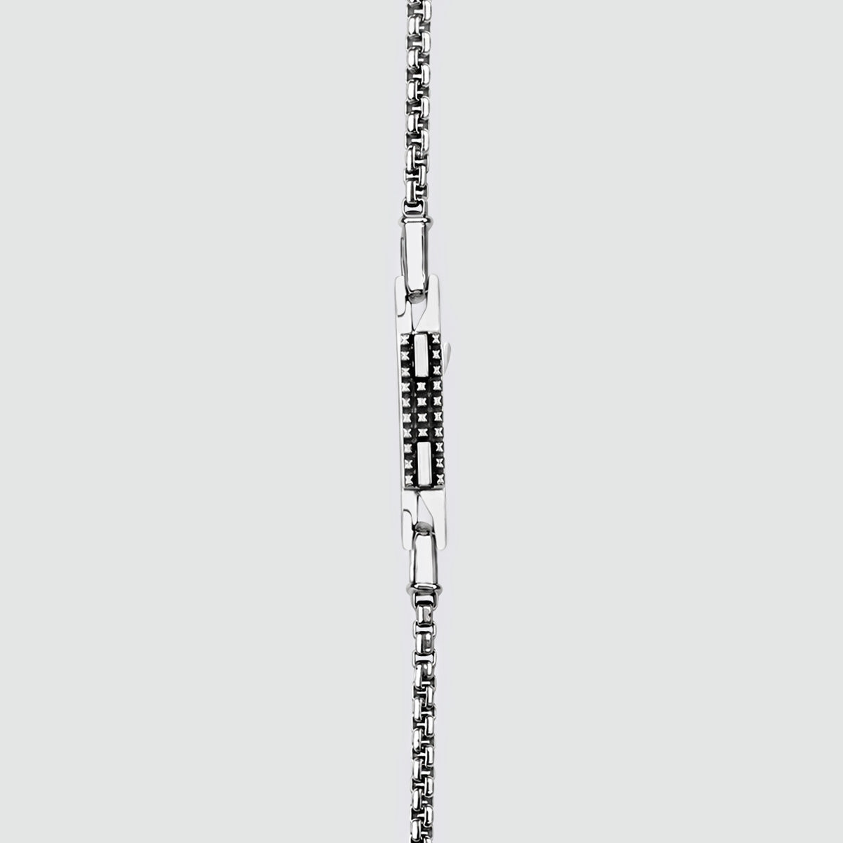 Kamal - Sterling Silver Venetian Box Chain Necklace 3mm