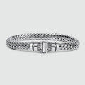 Mirza - Sterling Silver Braided Bracelet 7mm