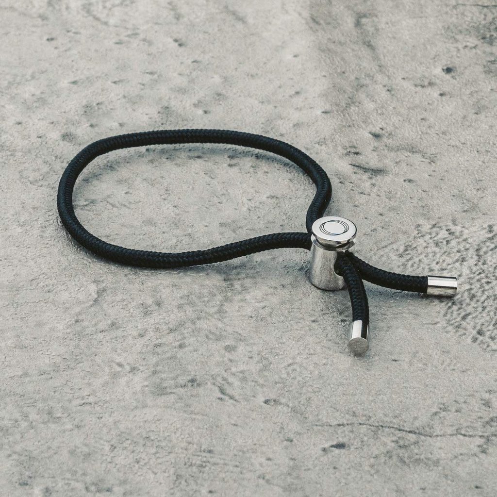 Aswad - Black Rope Bracelet