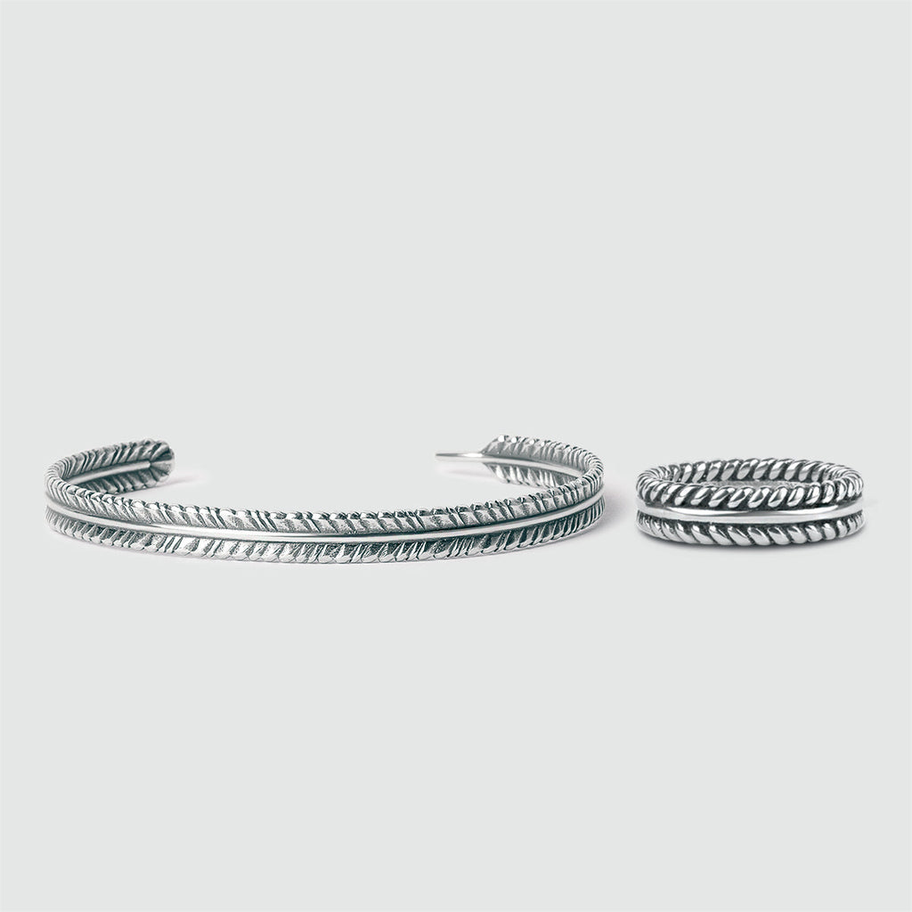 Zahir- Cuff and Ring Set