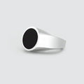 Adil – Black Onyx Signet Ring 13mm