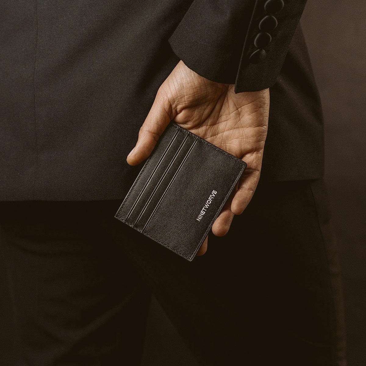 Genuine Black Leather Wallet