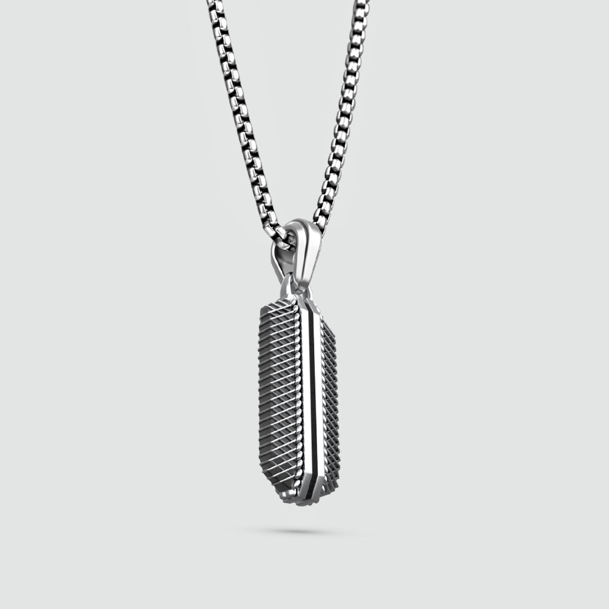 Kaliq Oxidised Pendant and Ring - set
