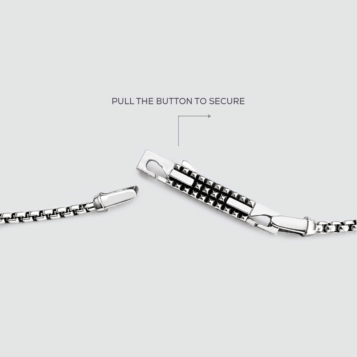 Kamal - Sterling Silver Venetian Box Chain Necklace 3mm