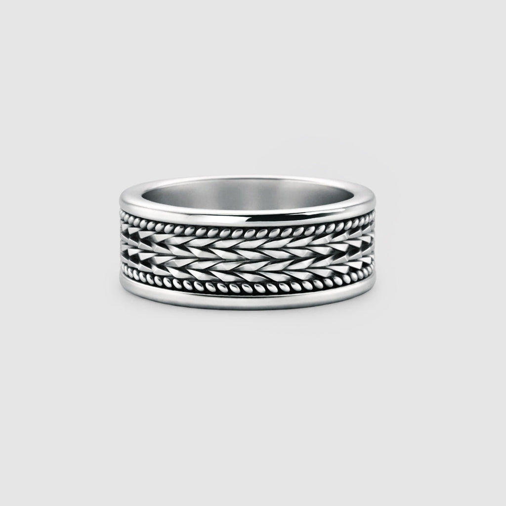 Hidan - Sterling Silver Spinner Ring 9mm