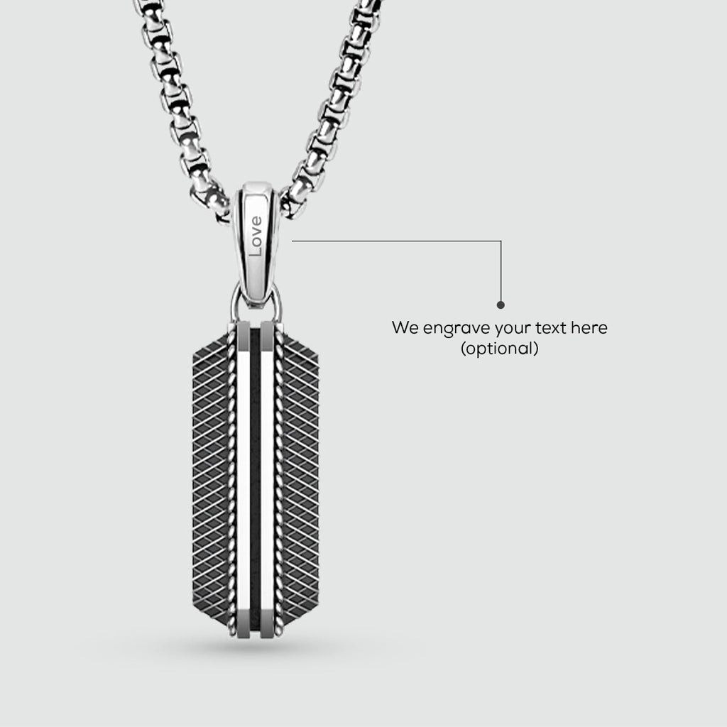 Kaliq Oxidised Pendant, Ring and Bangle - set