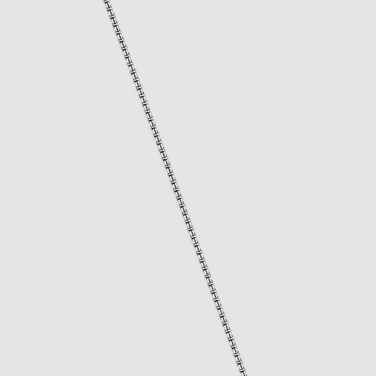 Kamal - Sterling Silver Venetian Box Chain Necklace 2mm